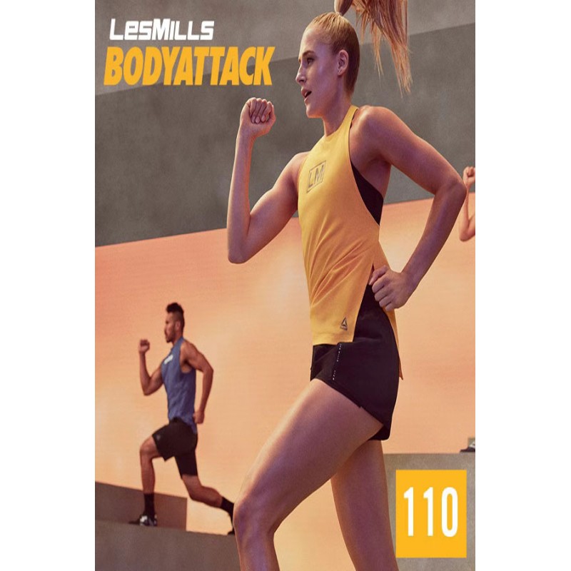 [Hot Sale]LesMills Q4 2020 BODY ATTACK 110 releases New Release DVD, CD & Notes